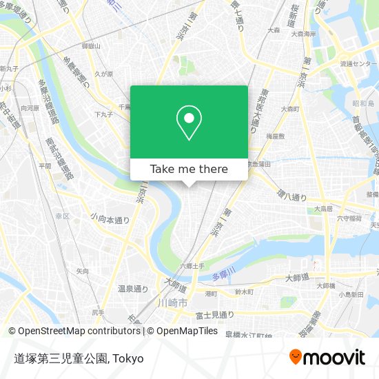道塚第三児童公園 map