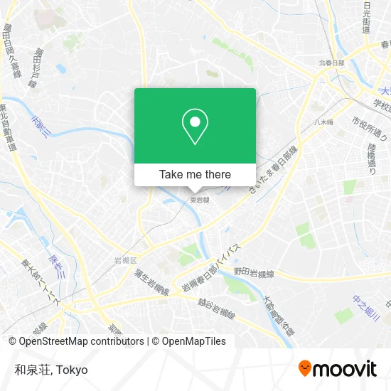 和泉荘 map