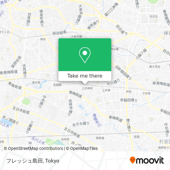 フレッシュ島田 map