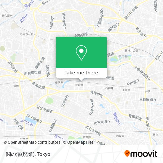 関の湯(廃業) map