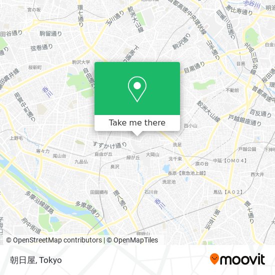 朝日屋 map