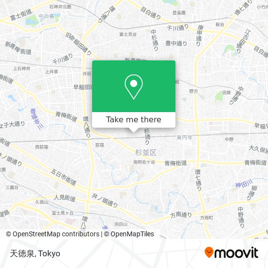 天徳泉 map