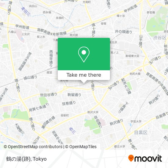 鶴の湯(跡) map
