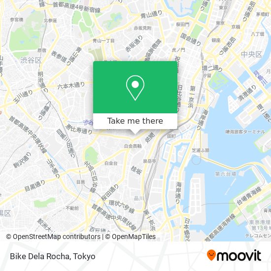 Bike Dela Rocha map