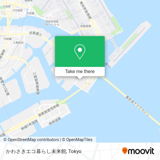 かわさきエコ暮らし未来館 map