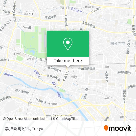 黒澤錦町ビル map