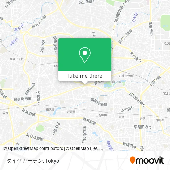 タイヤガーデン map