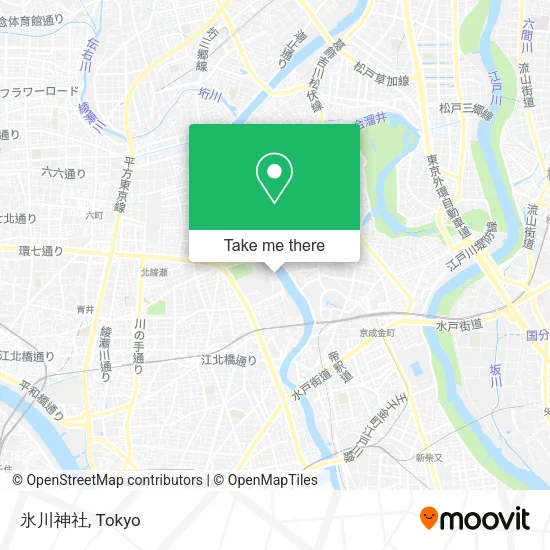 氷川神社 map