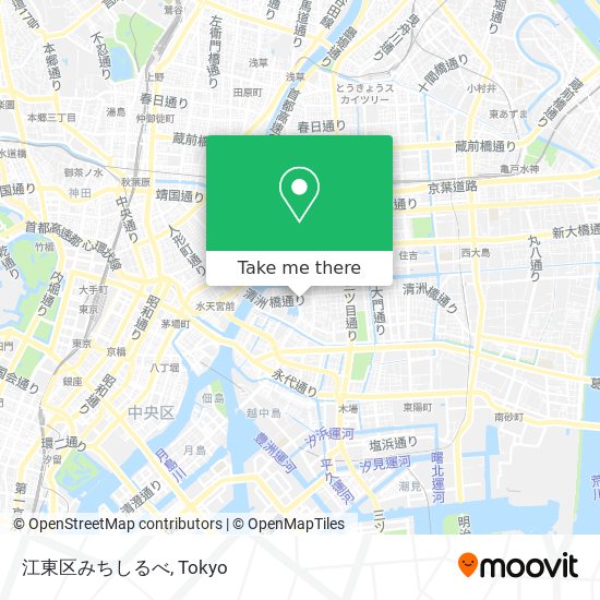 江東区みちしるべ map