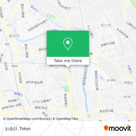 お会計 map