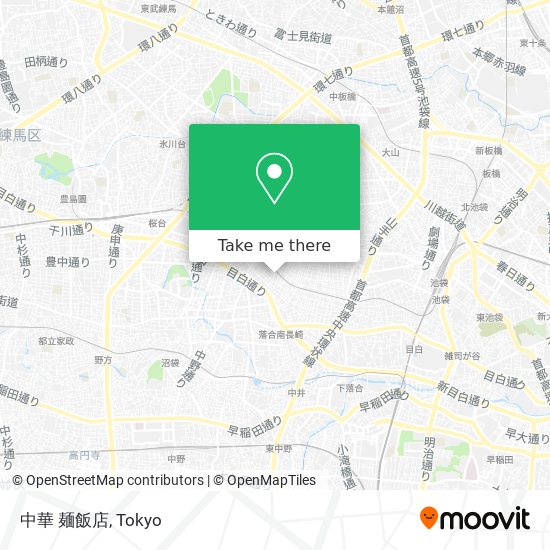 中華 麺飯店 map