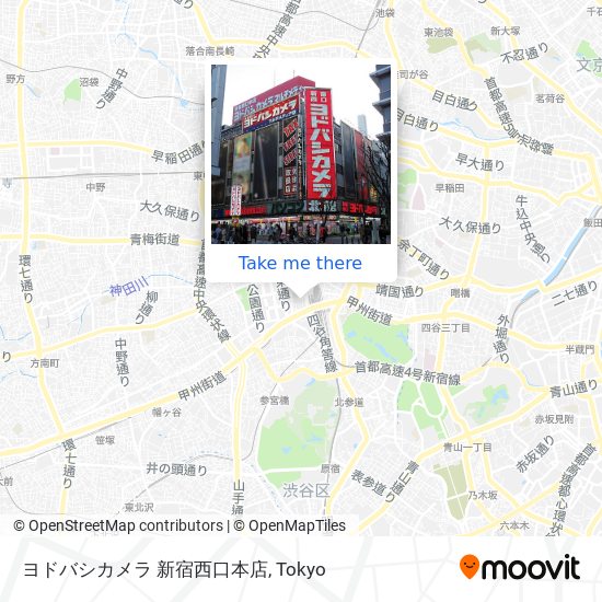 ヨドバシカメラ 新宿西口本店 map