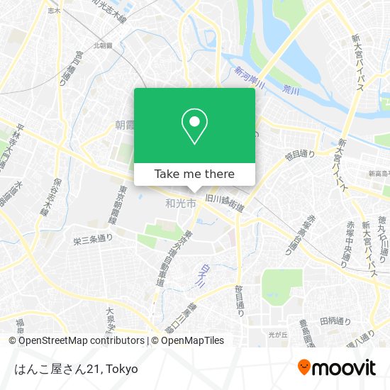 はんこ屋さん21 map