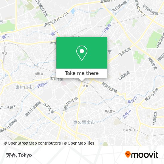 芳香 map