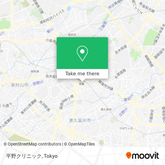 平野クリニック map