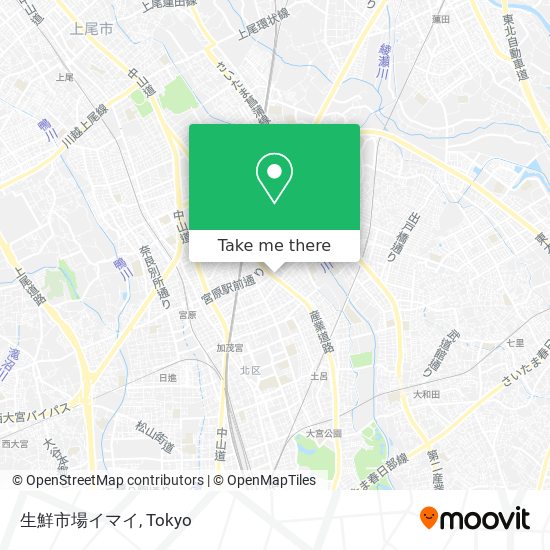 生鮮市場イマイ map