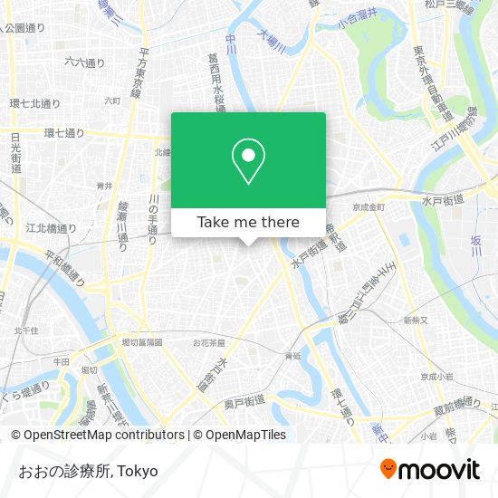 おおの診療所 map