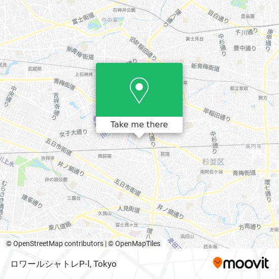 ロワールシャトレP-Ⅰ map