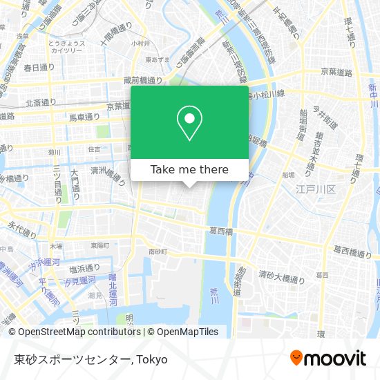 東砂スポーツセンター map