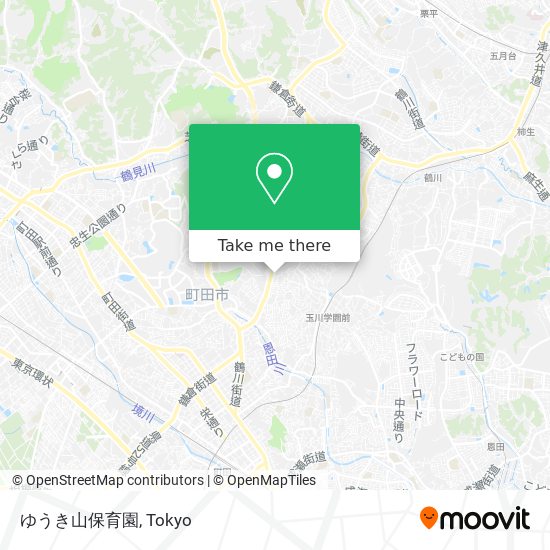 ゆうき山保育園 map