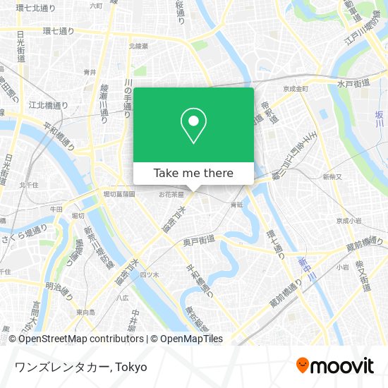 ワンズレンタカー map