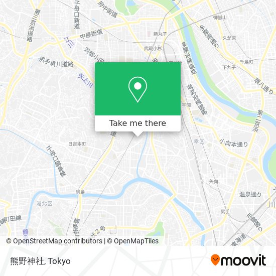 熊野神社 map