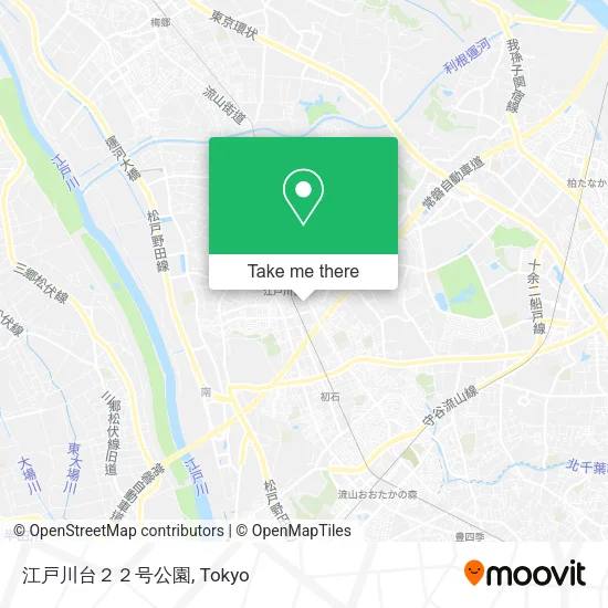 江戸川台２２号公園 map