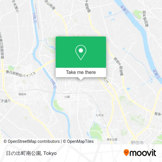 日の出町南公園 map
