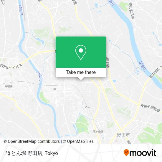 道とん堀 野田店 map