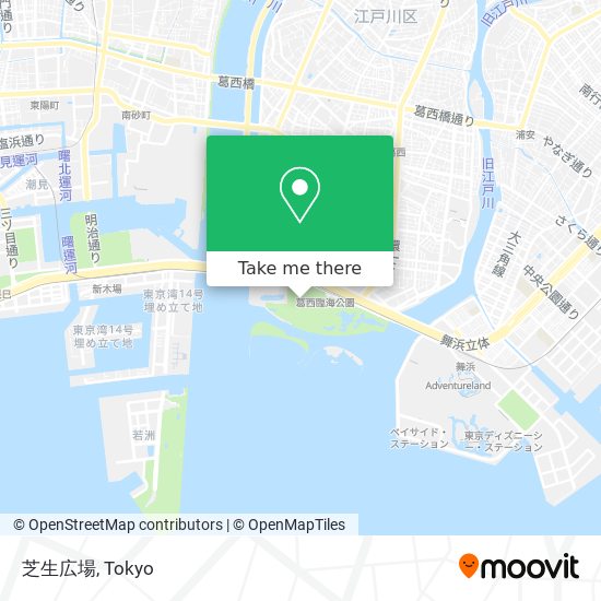 芝生広場 map