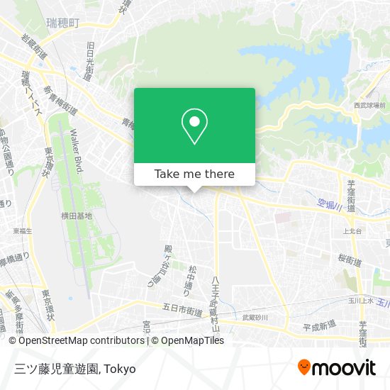 三ツ藤児童遊園 map