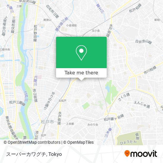 スーパーカワグチ map