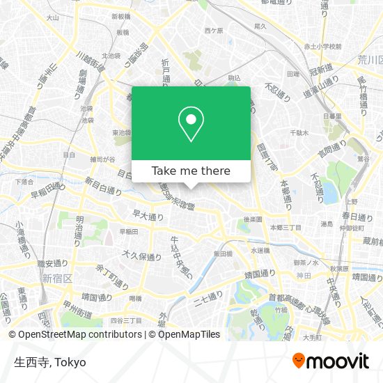 生西寺 map