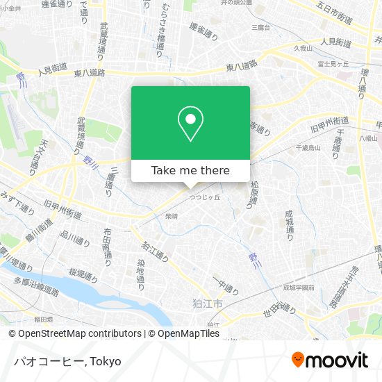 パオコーヒー map