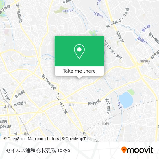 セイムス浦和松木薬局 map