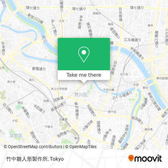 竹中雛人形製作所 map