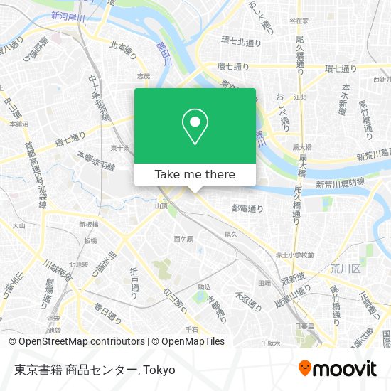 東京書籍 商品センター map