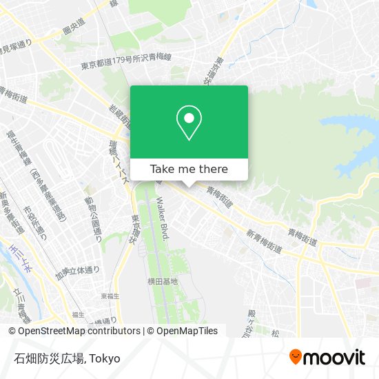 石畑防災広場 map