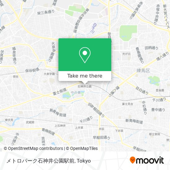 メトロパーク石神井公園駅前 map