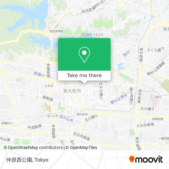仲原西公園 map