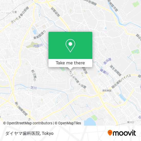 ダイヤマ歯科医院 map