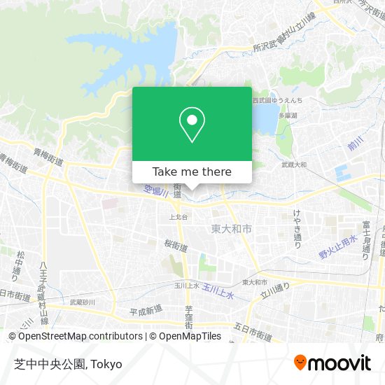 芝中中央公園 map