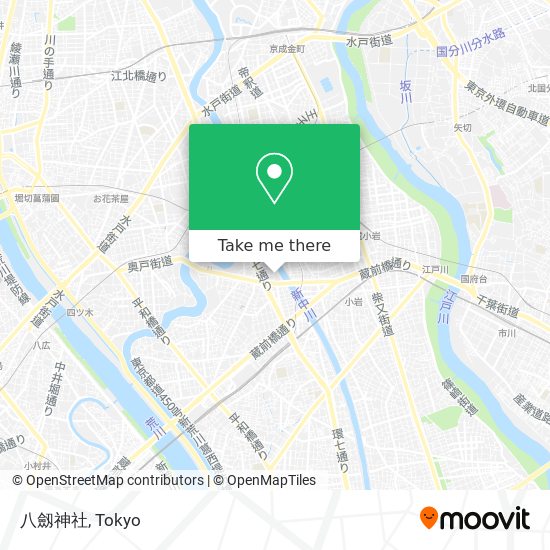 八劔神社 map