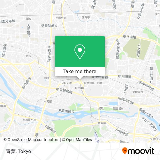 青葉 map