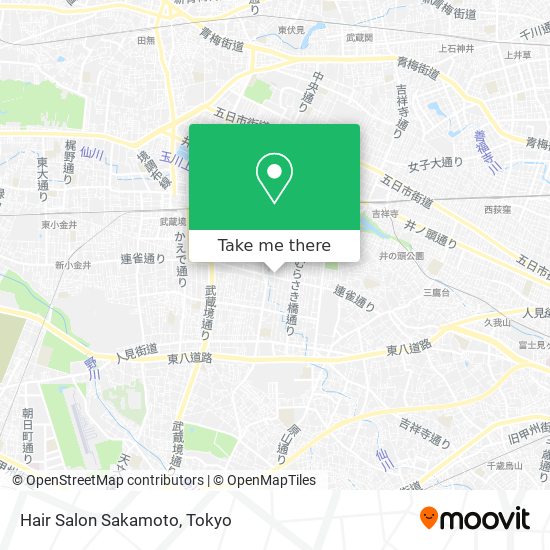 Hair Salon Sakamoto map