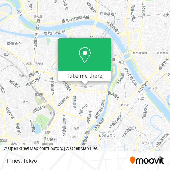 Times map