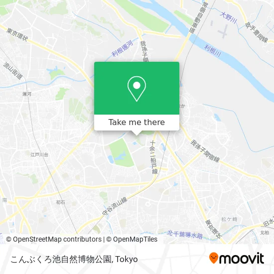 こんぶくろ池自然博物公園 map