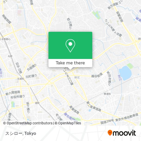 スシロー map