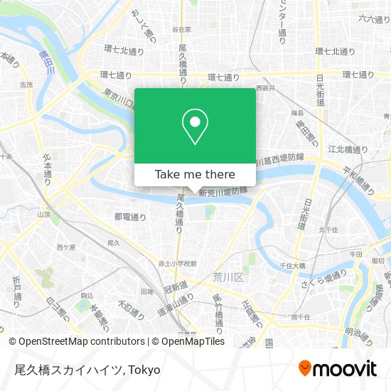 尾久橋スカイハイツ map