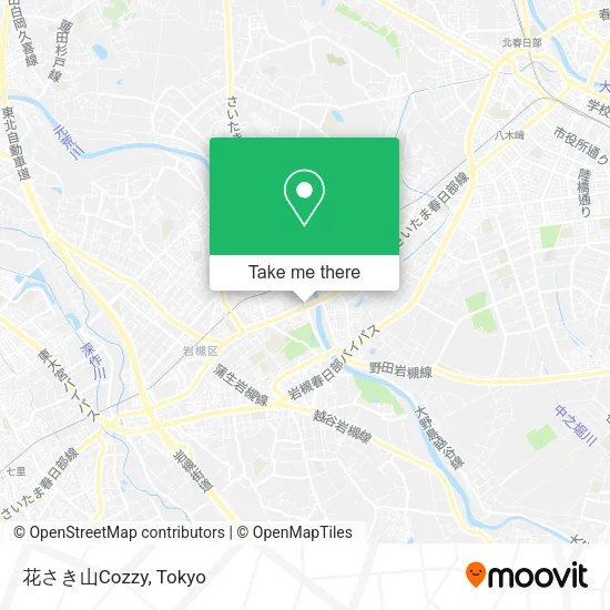 花さき山Cozzy map